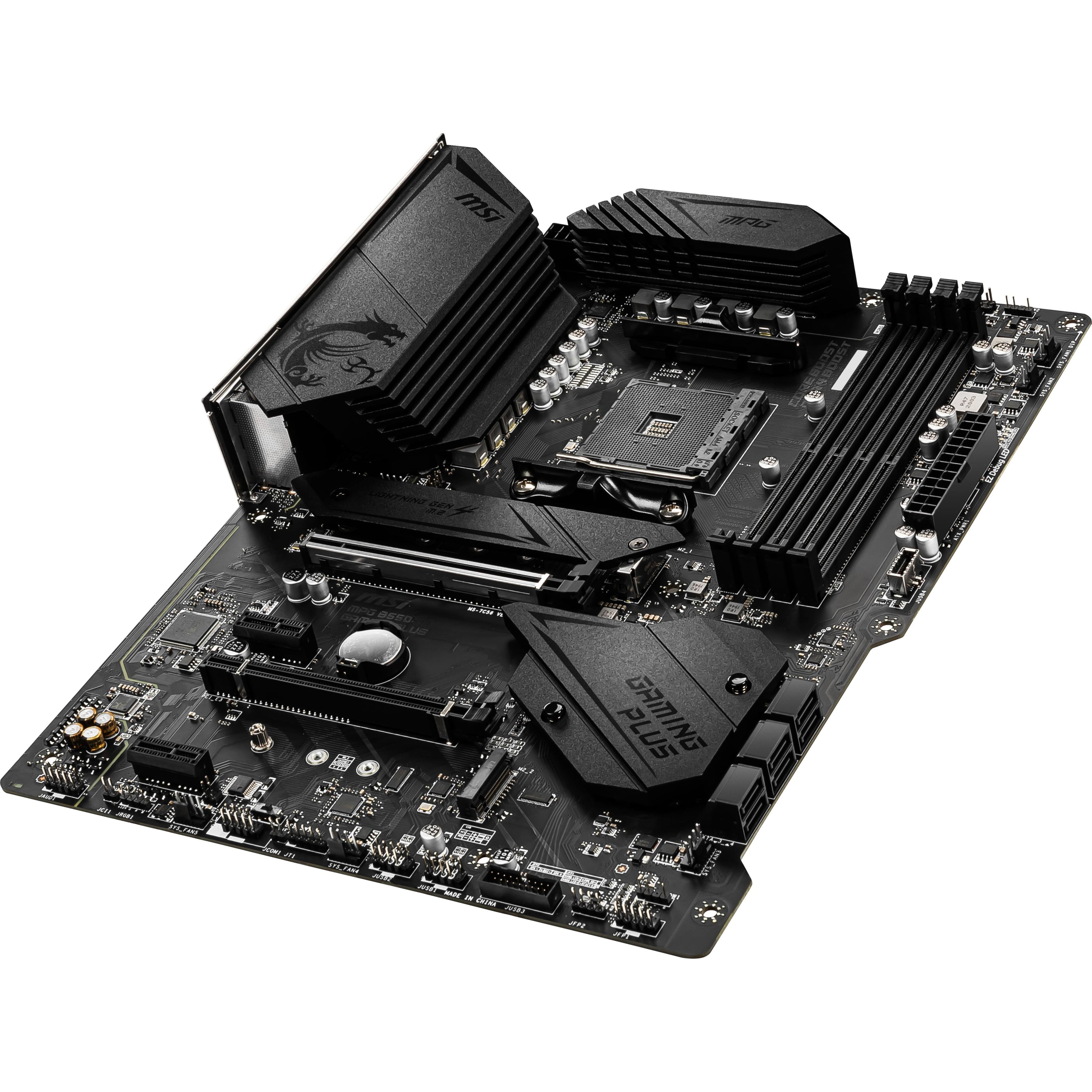 MPG B550 GAMING plus Desktop Motherboard, AMD Chipset, Socket AM4, ATX
