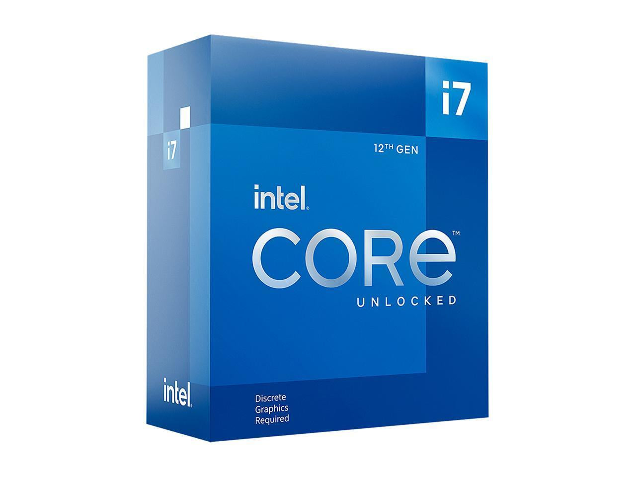 Intel Core I7-12700Kf - Alder Lake 12-Core (8P+4E) 3.6Ghz LGA 1700 125W CPU