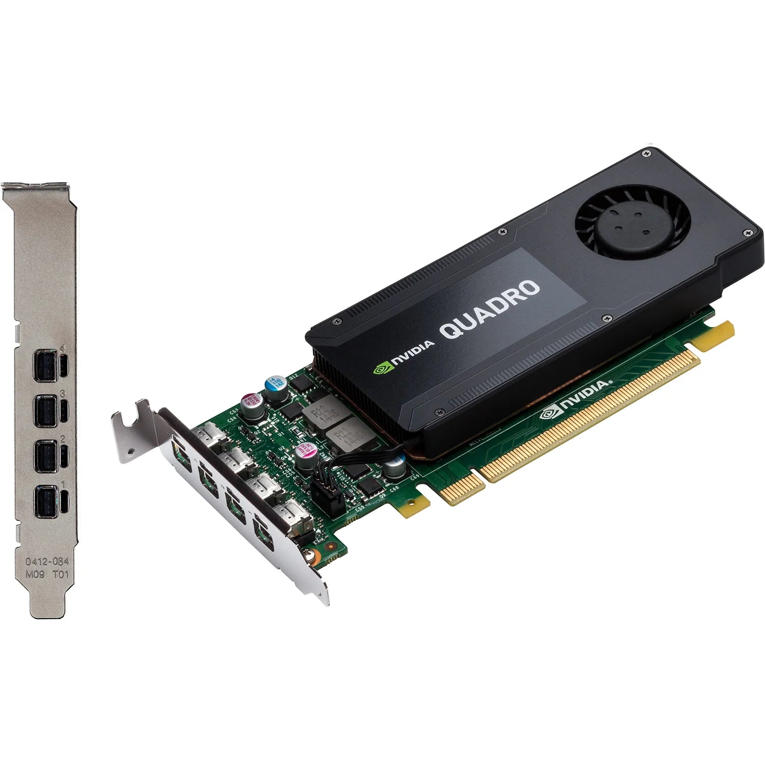 PNY Quadro K1200 VCQK1200DVI-PB 4GB 128-Bit GDDR5 PCI Express 2.0 ATX or SFF Workstation Video Card for DVI