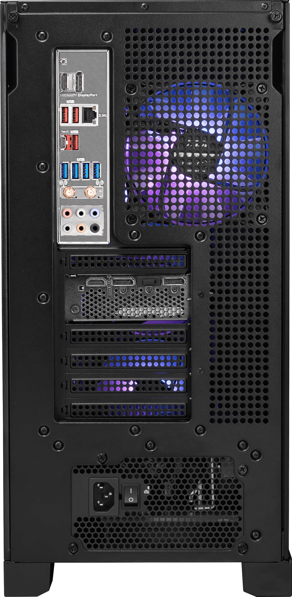 Aegis R2 Gaming Desktop Intel I7-14700F NVIDIA RTX 5060Ti - 32GB DDR5 2TB SSD Win 11 Black