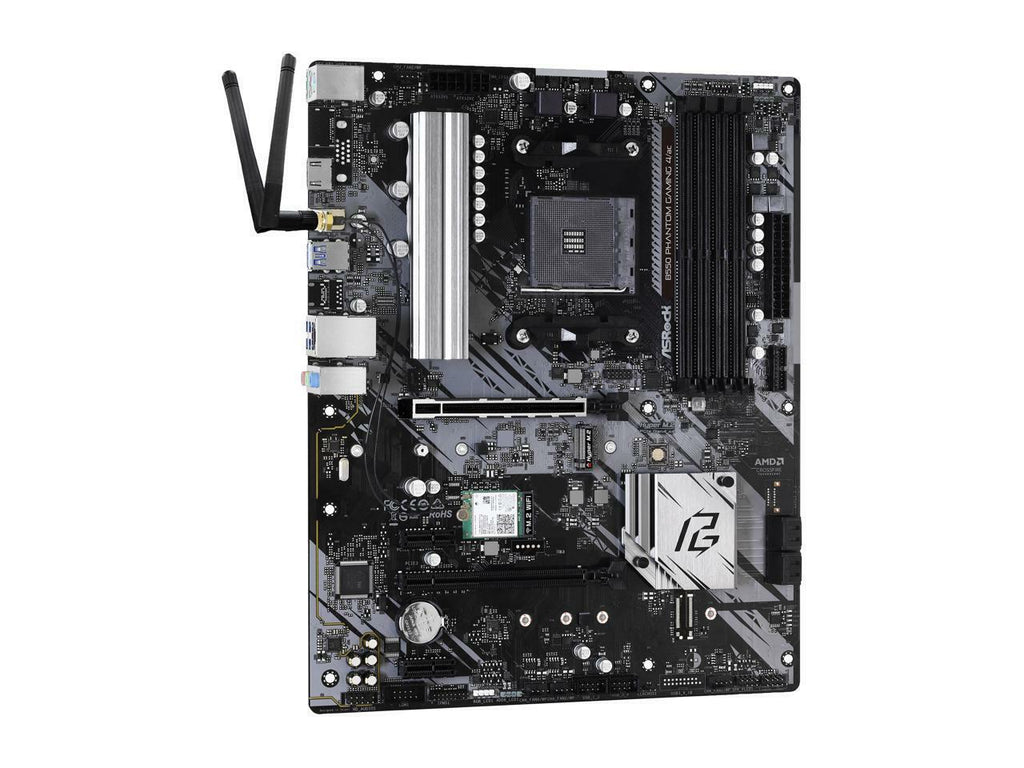 Asrock B550 Phantom Gaming 4/Ac AM4 AMD B550 SATA 6Gb/S ATX AMD Motherboard