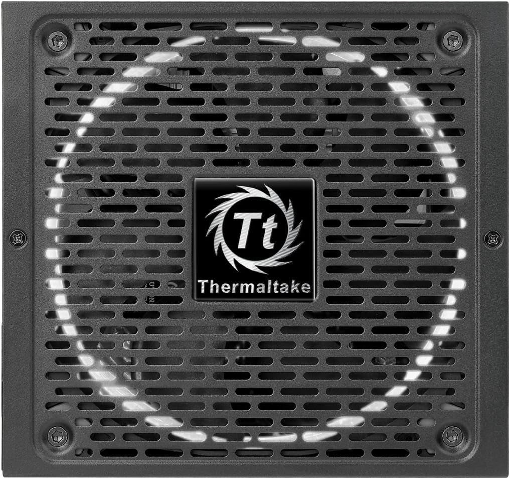 Thermaltake Toughpower Grand RGB 650W 80+ Gold Smart Zero 256-Color RGB Fan Fully Modular Power Supply 10 YR Warranty PS-TPG-0650FPCGUS-R