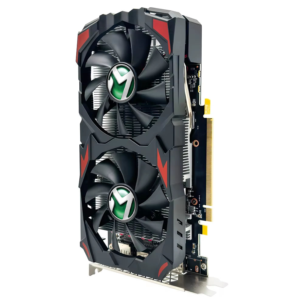 MAXSUN Graphics Card AMD RX580 8GB Gaming GDDR5 256Bit PCI Express 3.0 ×16 Radeon GPU Desktop Computer Gaming Video Card