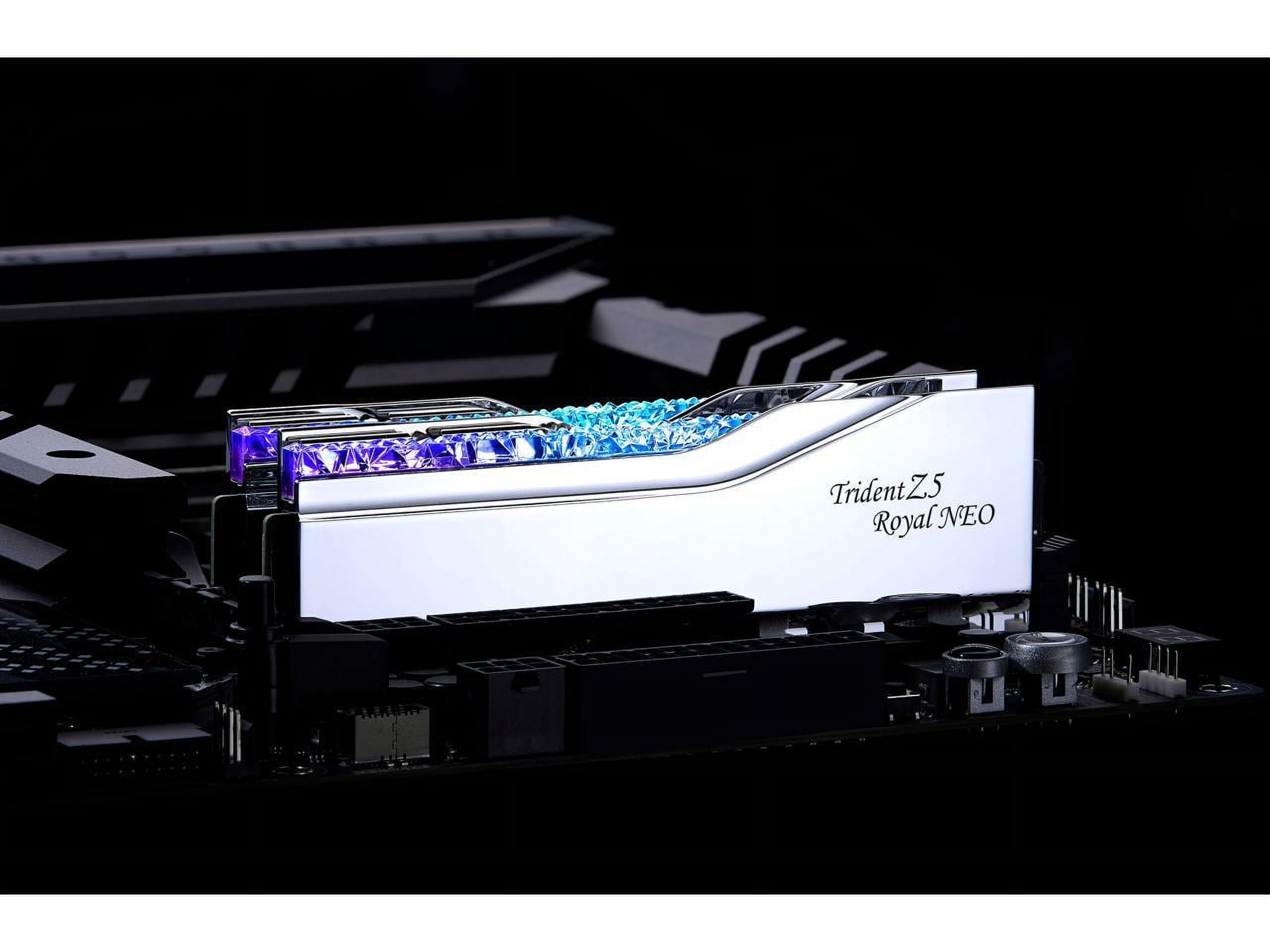 Trident Z5 Royal Neo Series 32GB (2 X 16GB) 288-Pin PC RAM DDR5 6000 (PC5 48000) Desktop Memory Model F5-6400J3039G16GX2-TR5NS