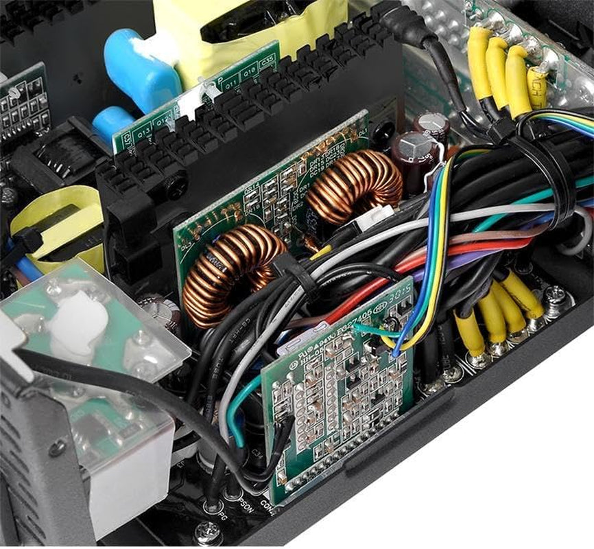 Thermaltake Toughpower Grand RGB 650W 80+ Gold Smart Zero 256-Color RGB Fan Fully Modular Power Supply 10 YR Warranty PS-TPG-0650FPCGUS-R