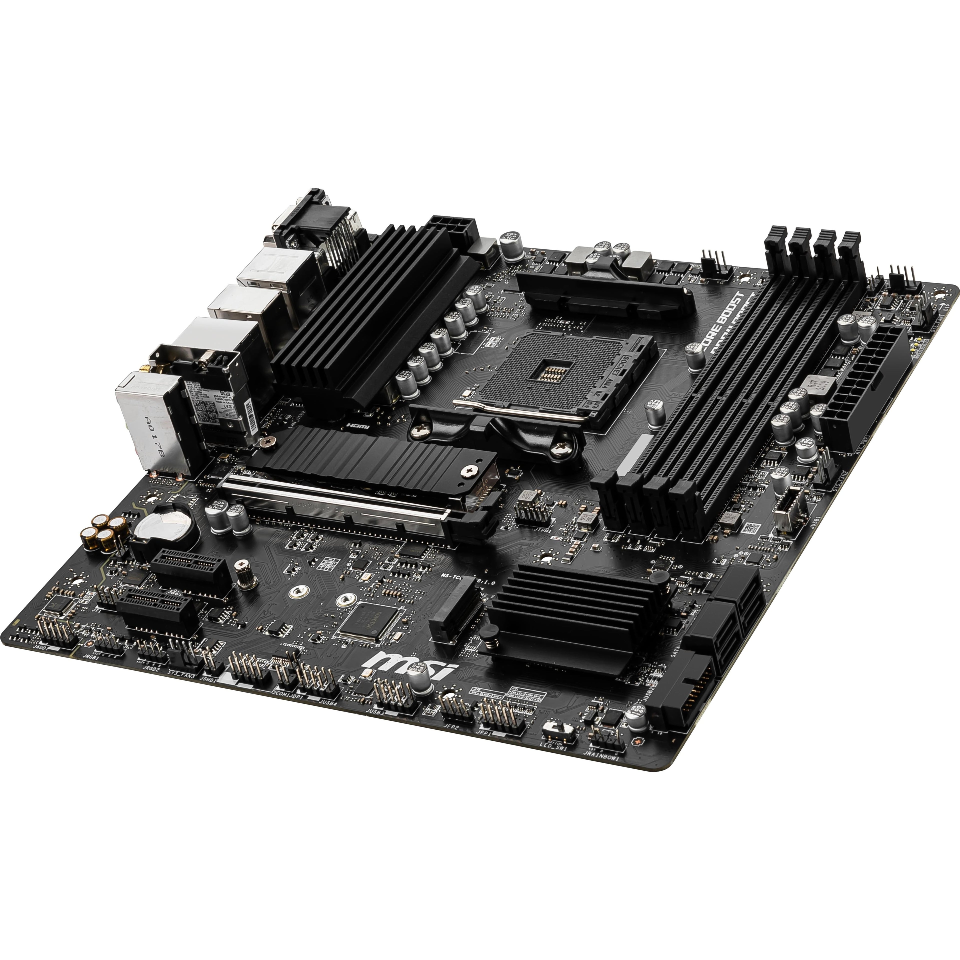 PRO B550M PRO-VDH WIFI AM4 AMD B550 USB 3.0 Micro ATX AMD Motherboard