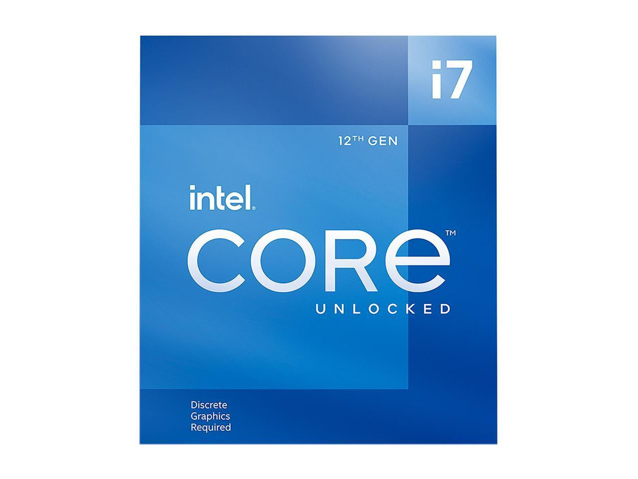 Intel Core I7-12700Kf - Alder Lake 12-Core (8P+4E) 3.6Ghz LGA 1700 125W CPU