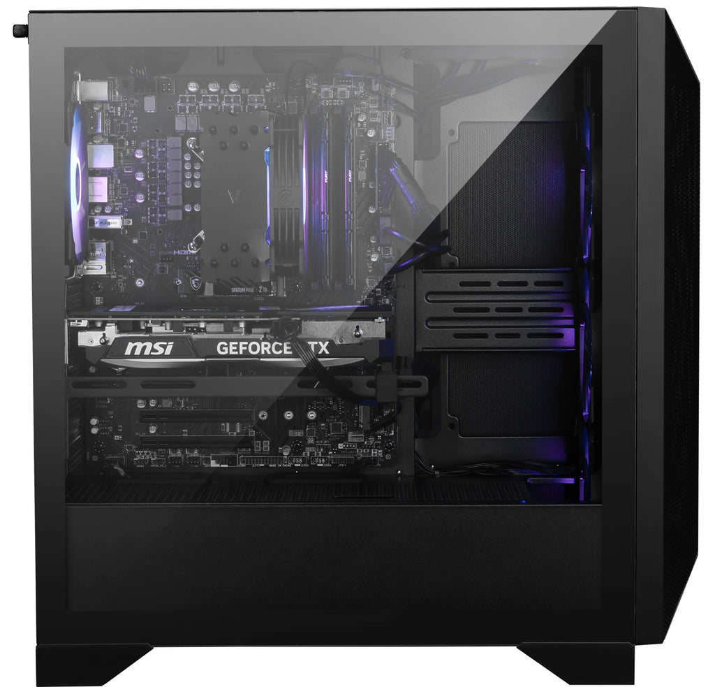 Aegis R2 Gaming Desktop Intel I5-14400F NVIDIA RTX 5050 - 16GB DDR5 1TB SSD Win 11 Black