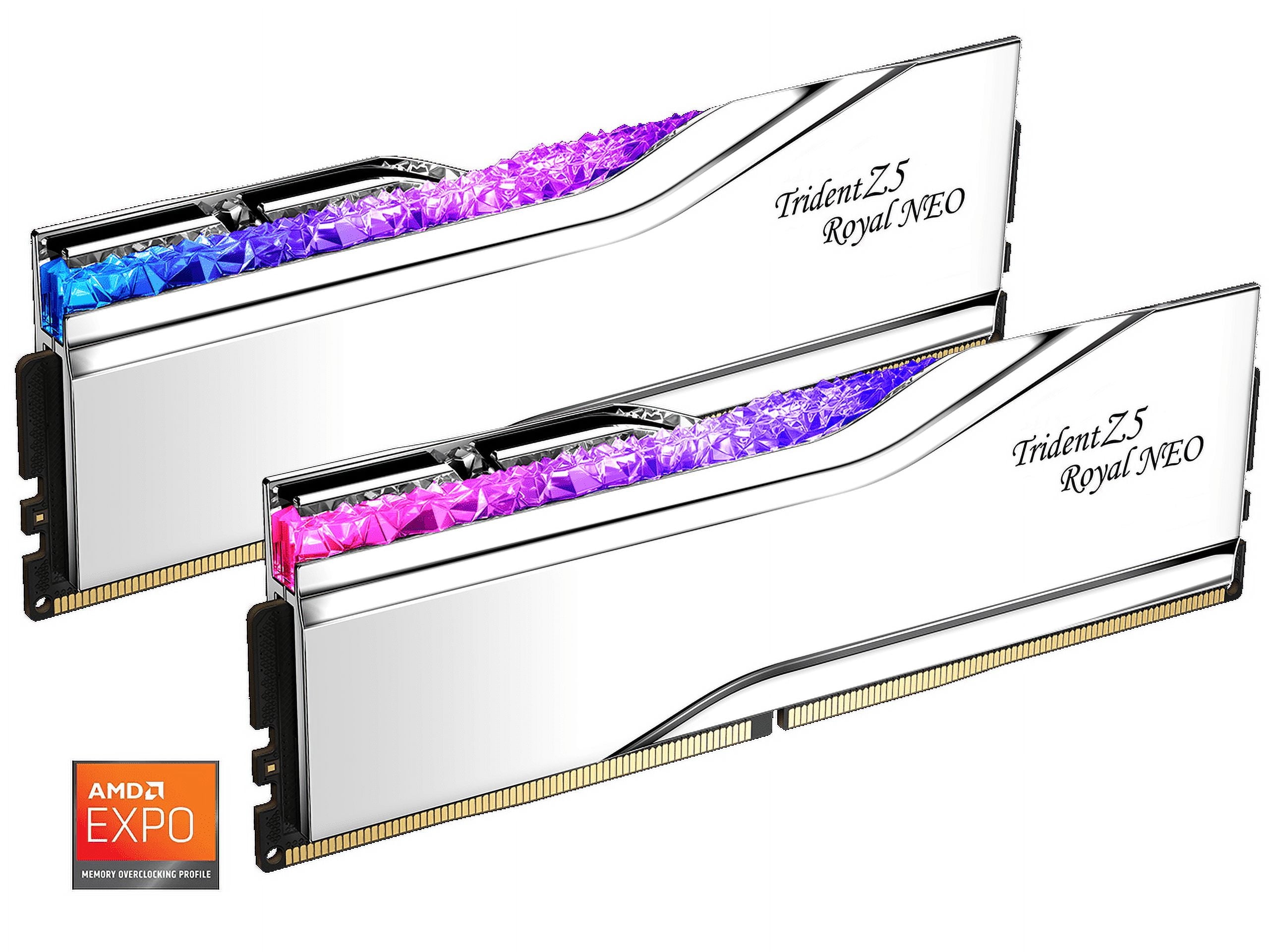 Trident Z5 Royal Neo Series 32GB (2 X 16GB) 288-Pin PC RAM DDR5 6000 (PC5 48000) Desktop Memory Model F5-6400J3039G16GX2-TR5NS