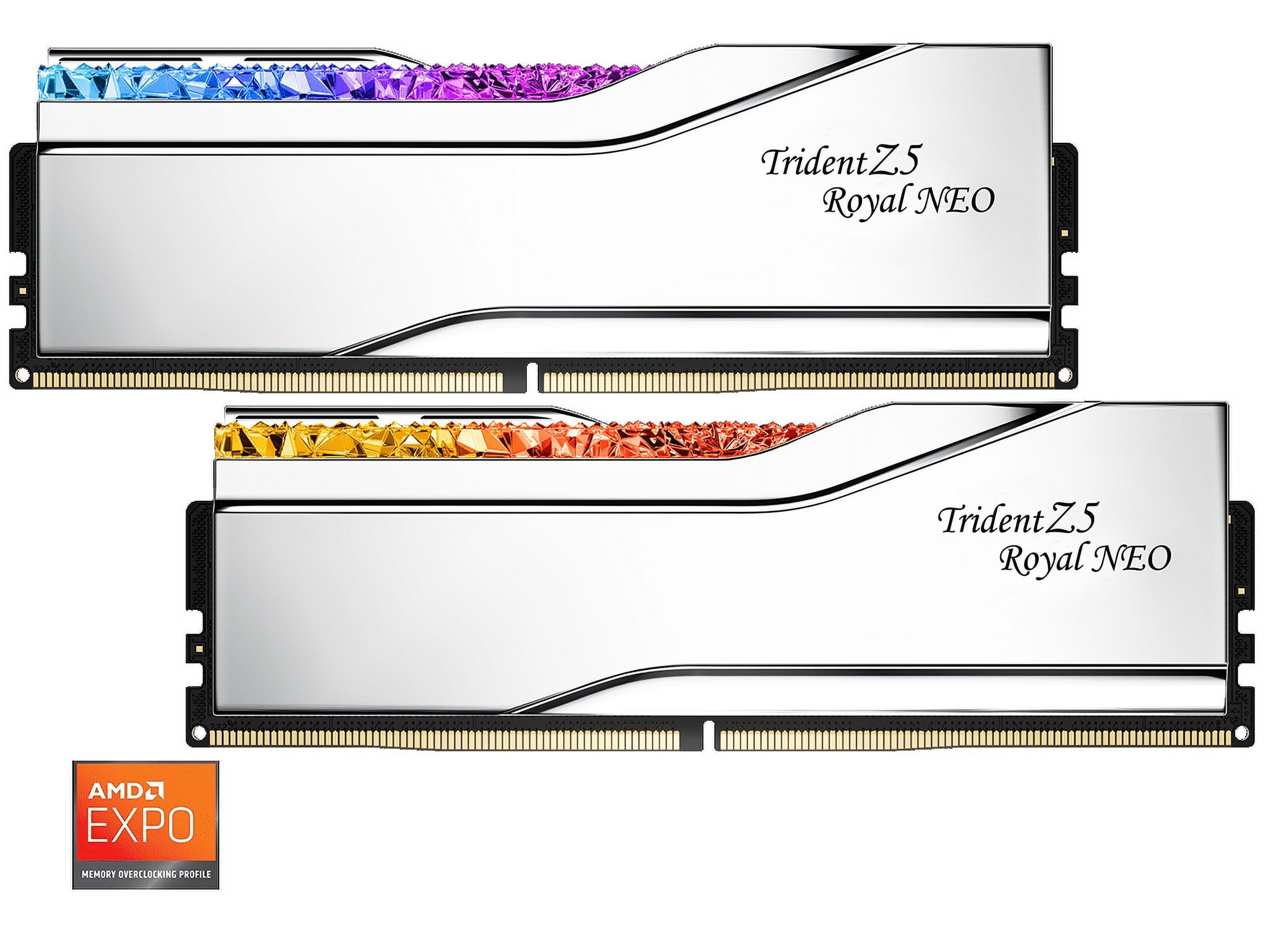 Trident Z5 Royal Neo Series 32GB (2 X 16GB) 288-Pin PC RAM DDR5 6000 (PC5 48000) Desktop Memory Model F5-6400J3039G16GX2-TR5NS