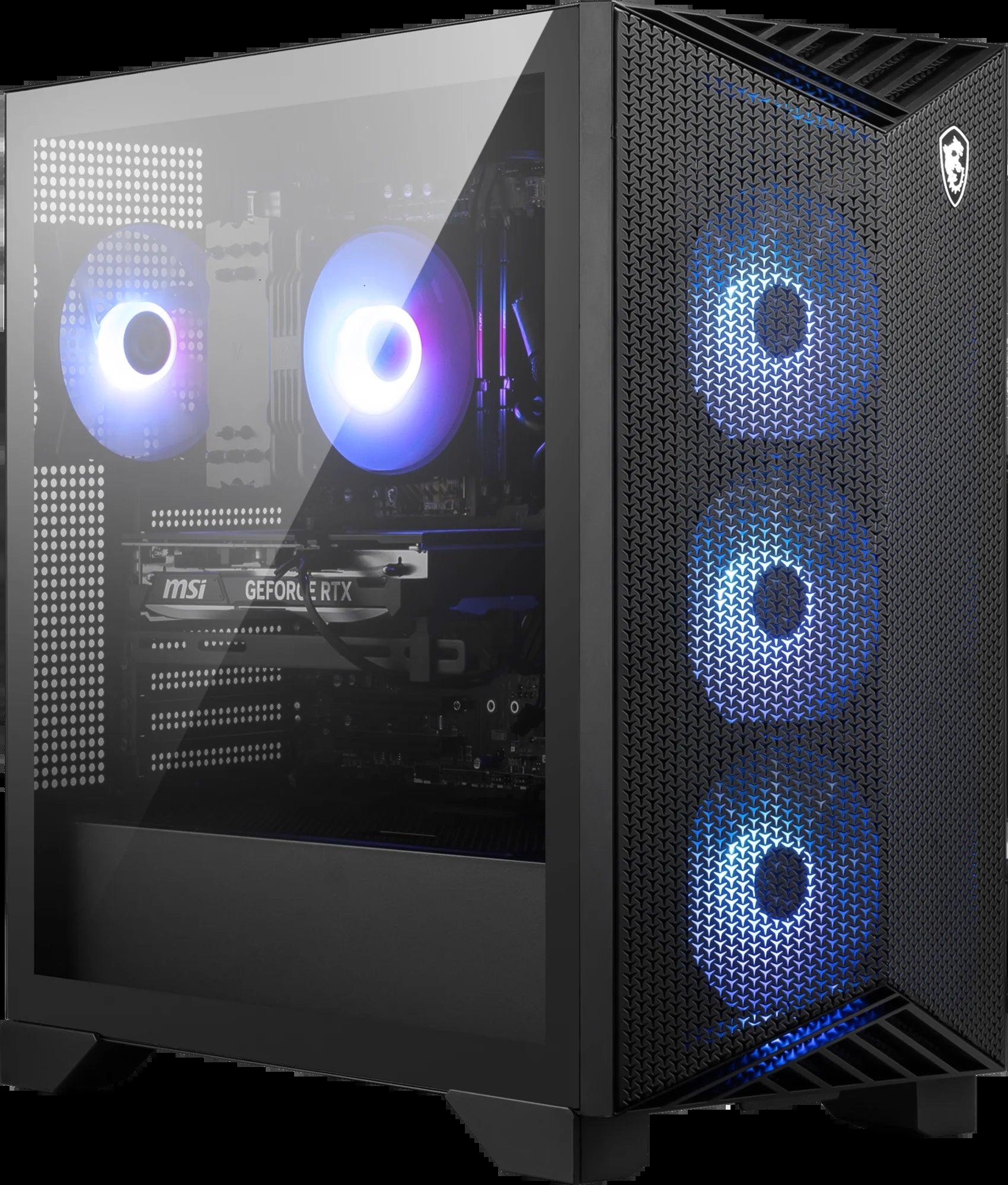 Aegis R2 Gaming Desktop Intel I5-14400F NVIDIA RTX 5050 - 16GB DDR5 1TB SSD Win 11 Black