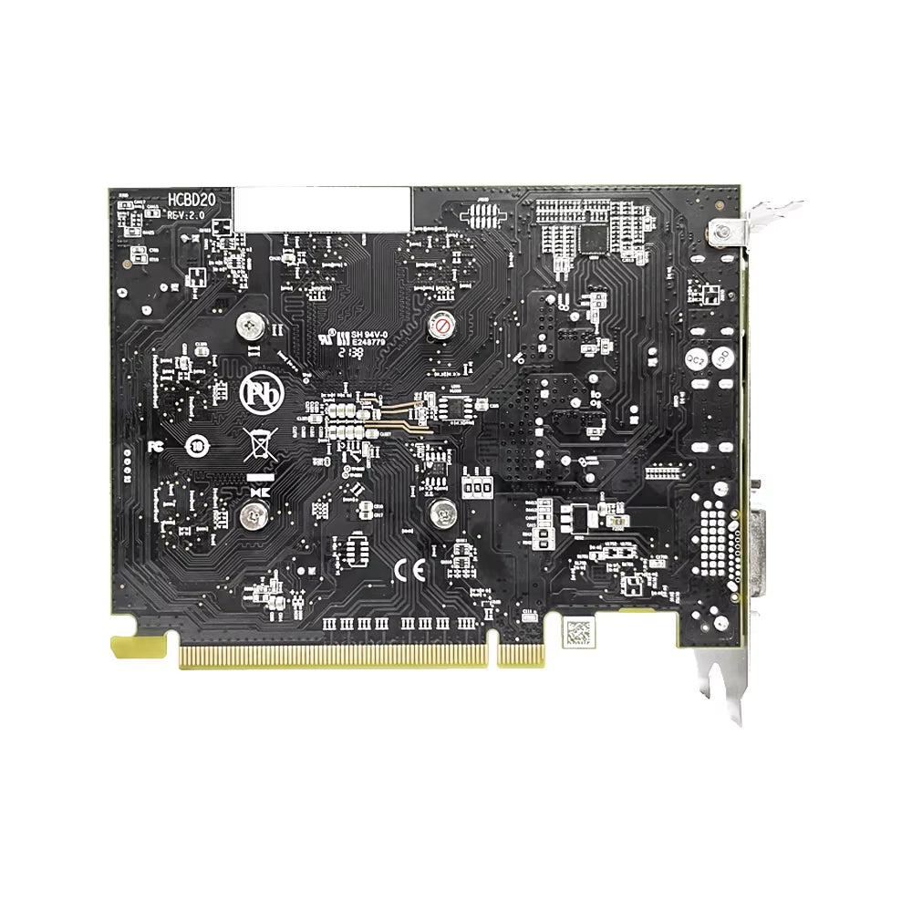 Original AMD GPU Radeon RX 550 4G Graphics Card GDDR5 14Nm DP DVI 128Bit Gaming Video GPU Card for Desktop Computer Combo