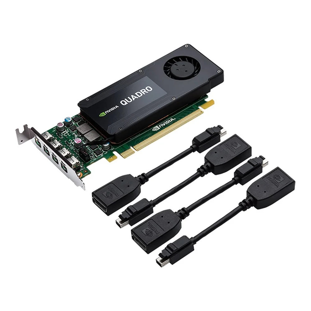 PNY Quadro K1200 VCQK1200DVI-PB 4GB 128-Bit GDDR5 PCI Express 2.0 ATX or SFF Workstation Video Card for DVI
