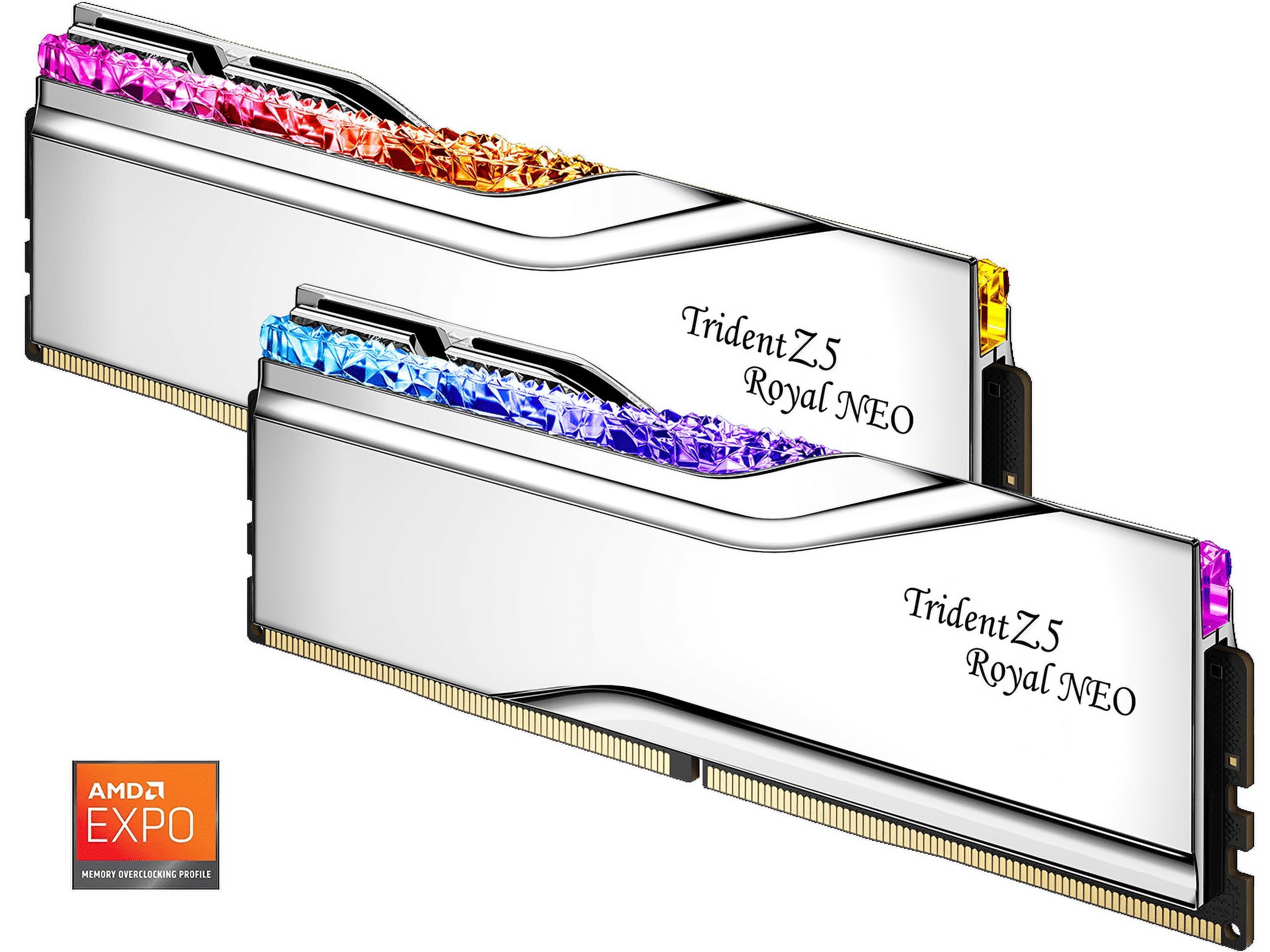 Trident Z5 Royal Neo Series 32GB (2 X 16GB) 288-Pin PC RAM DDR5 6000 (PC5 48000) Desktop Memory Model F5-6400J3039G16GX2-TR5NS