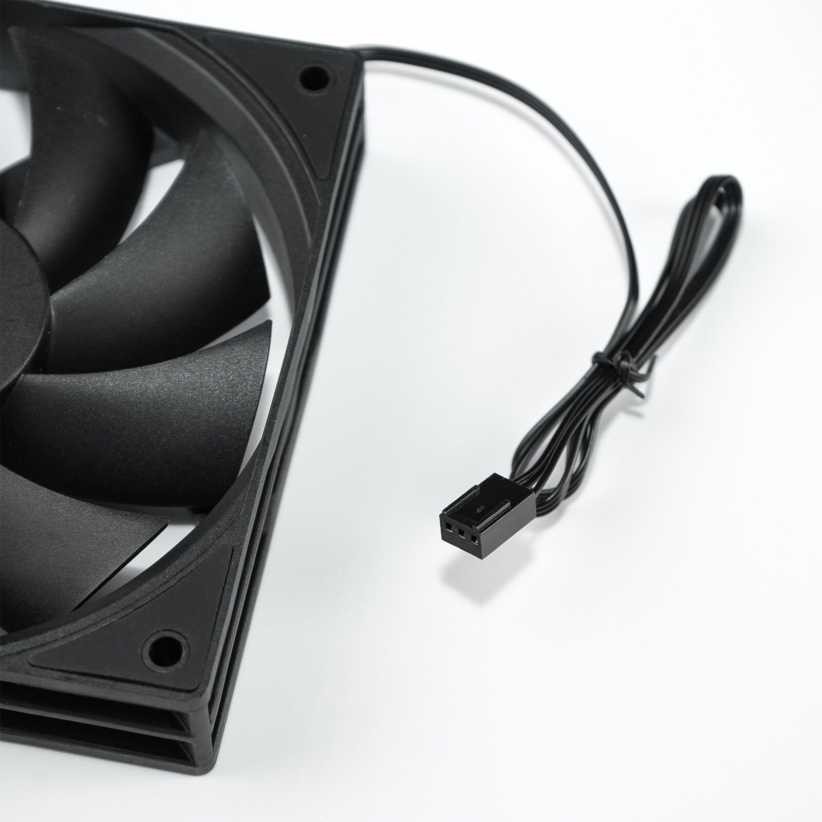 3Pack Black 120Mm PC Case Fans High Airflow Low-Noise High Performance Fan Speed