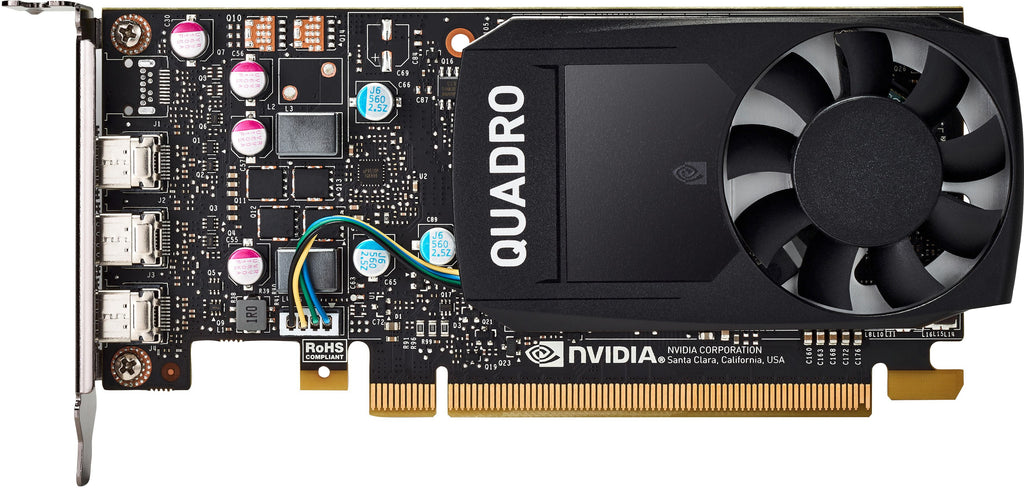 Quadro P4000 - Graphics Card - Quadro P4000 - 8 GB GDDR5 - 4 X Displayport - for Workstation Z2 G4 (MT), Z240 (MT, Tower), Z4 G4, Z440, Z640, Z8 G4, Z840