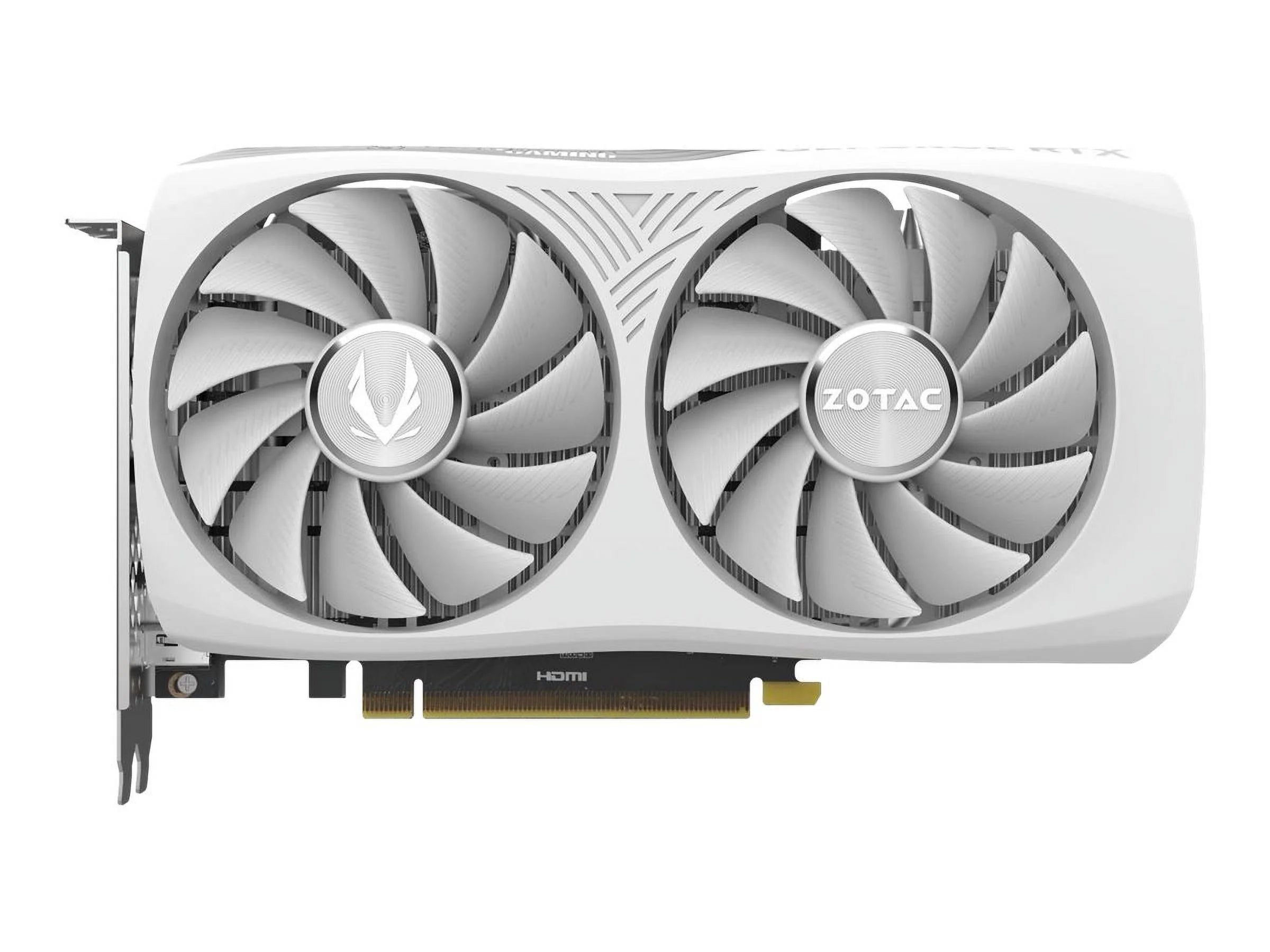 GAMING Geforce RTX 4060 8GB Twin Edge OC - White Edition - Graphics Card - Geforce RTX 4060 - 8 GB GDDR6 - Pcie 4.0 X8 - HDMI, 3 X Displayport - White - Box