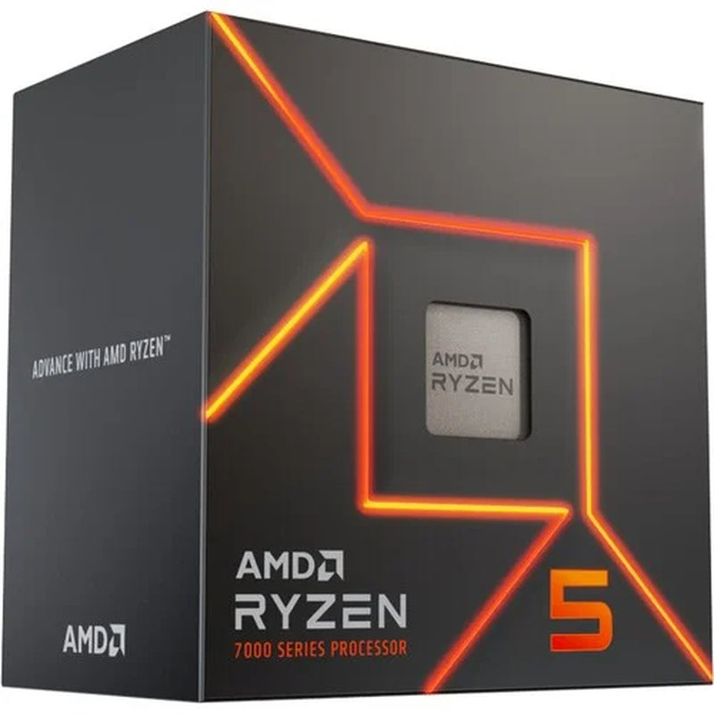Ryzen 5 7600 - Ryzen 5 6-Core Socket AM5 65W  Radeon Graphics Processor (100-100001015BOX)